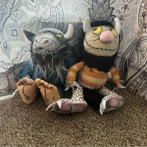 Vintage 1980 Wild Things plush